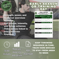 Early- Season Quarterback Training Day #9
