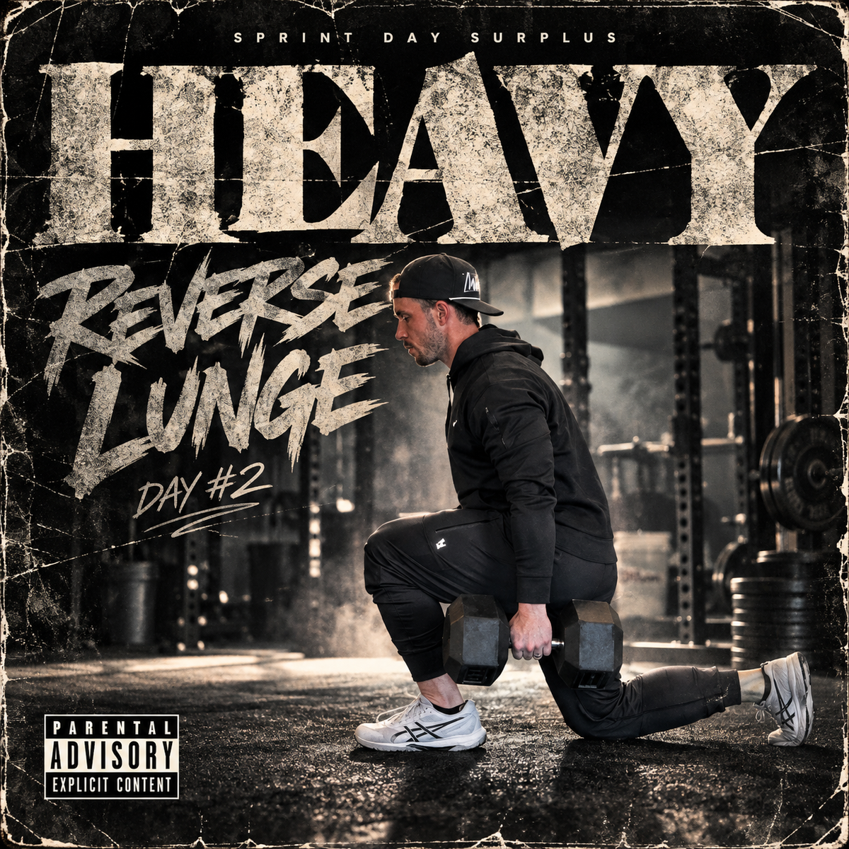 Heavy Reverse Lunge Day #2